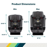 Safety 1st SlimRide 4-in-1 Convertible Car Seat, Grey All Day
