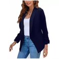 thumbnail image 4 of Blazer Chaqueta Color Sólido Para Mujeres, Moda Alta Calidad, 4 of 5