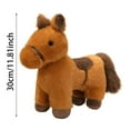 thumbnail image 2 of Hearth & Gear Peluche Douce Réaliste pour Enfants, Poupée Cheval Câline de Collection, 2 of 5