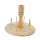 thumbnail image 2 of 8 bobinar suministros de coser de hilo Herramienta manual práctica portátil, ganchillo de rosca de madera, tejido, bordado, bordado, 2 of 9