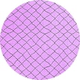 thumbnail image 1 of Ahgly Company Indoor Round Oriental Purple Industrial Area Rugs, 7' Round, 1 of 4