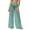Sky Blue, variant on JSGEK Womens Linen Blend Swim Cover Up Pants Drawstring Waist Design Soft Fabric Relaxed Silhouette for Tropical Getaways Pink L