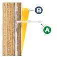 thumbnail image 4 of Clip de Niveau pour Carrelage 100PK -99730, 4 of 9