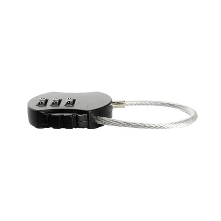 Bvdfgk Alloy Combination Lock 3 Digit Padlock for Reptiles Lizards Snake Terrariums