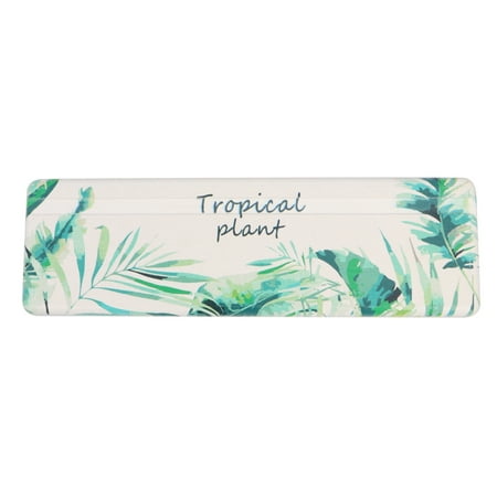 

1pc Multifunction Diatom Mat Plant Printed Water Absorption Insulation Mug Mat Bathroom Soap Pad (Tropical Plant)