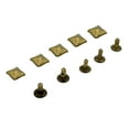 thumbnail image 4 of Rongfmy 100 Pcs Rivets Carrés en Métal Pyramide pour Vêtements Chaussures Sacs Décor 7mm, 4 of 9