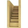 thumbnail image 4 of 6"W x 18"D x 12"H Classic Landon Rough Cedar Woodgrain TimberThane Corbel, Primed Tan, 4 of 6