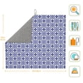 thumbnail image 2 of Goofa Dish Drying Mat Super Absorbent Drying Mat Large Dish Drying Mats for Kitchen Counter Easy Clean Dish Mat Kitchen Drying Mat 16" x 18" ( Porcelain Chinaware ), 2 of 6