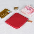 thumbnail image 3 of Mini Wallet Fashion Zipper Solid Color Change Purse Clutch Wallet for Women, 3 of 4