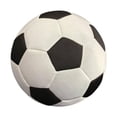 thumbnail image 3 of Balón de fútbol de interior silencioso, balón de fútbol, ​​regalo clásico, suave y silencioso, para entrenamiento al aire libre. Blanco y negro 22cm, 3 of 8