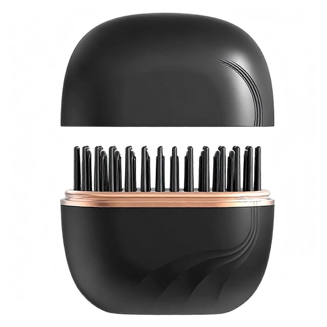Wireless Portable Mini Hair Straightener Brush Fast Heating Anti-Scald With Protectie Case Trael essential