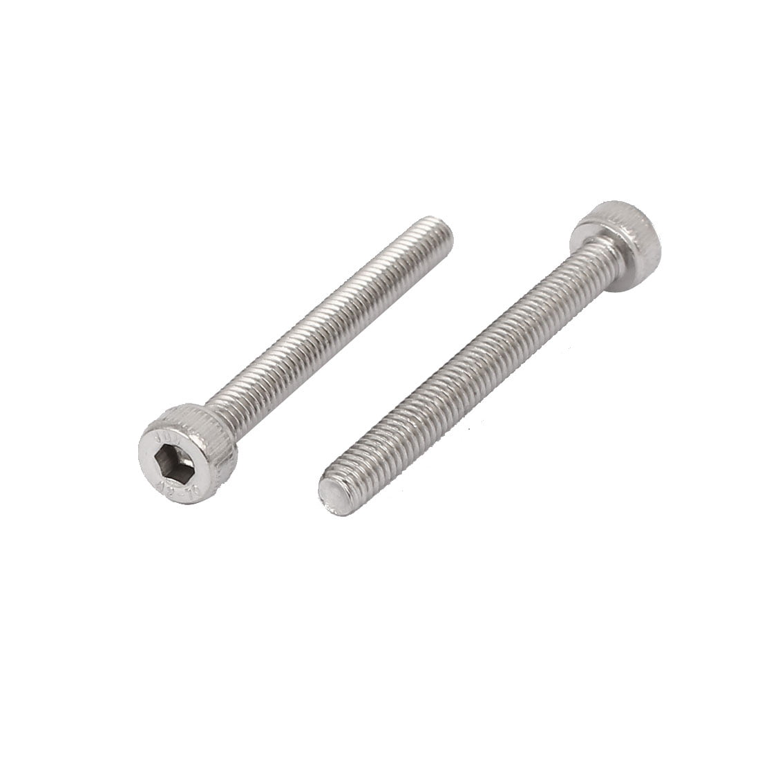 M4x30mm Nuts and Bolts 304 Stainless Steel Hex Socket Head Cap Screws and Nuts M4x30MM