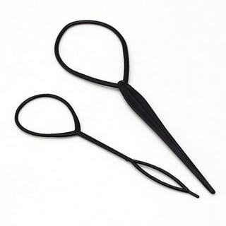 12PCS pull hair needle Quick Beader for Hair Braids Hair Topsy Tail Hair