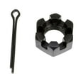 thumbnail image 6 of KarParts360 For Nissan Maxima 2004 05 06 07 2008 Control Arm And Ball Joint Assembly Front Passenger Side, Lower | Threaded Ball Joint Stud Type | Black Color | Aluminum | For 50501-8H310, 545007Y000, 6 of 7