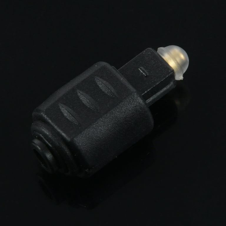 New Optical Audio Adapter 3.5mm Female Jack Plug To Digital Toslink Male