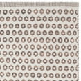 thumbnail image 4 of SAFAVIEH Montauk Arianne Dotted Soft Braided Cotton Runner Rug, Charcoal/Peach/Ivory, 2'3" x 7', 4 of 5