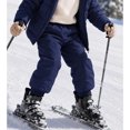 thumbnail image 3 of Kids Snow Pants Boys Girls Winter Ski Pant Thick Lined Warm Long Pants (Dark Blue), 3 of 5