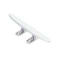 thumbnail image 4 of 200mm 8 Inches Marine Light-weight Cleat Stainless Steel Horn Shape Bollard Rope Holder Silver, 4 of 8