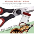 thumbnail image 5 of Kitchen Shears Scissors for Chicken, Meat Fish and Herb - Stainless Steel Blades, 5 of 7