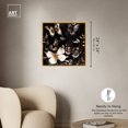 thumbnail image 5 of Butterfly Departure Elegant Butterfly Canvas Wall Art by Art Remedy, Gold Floater Frame, 24"x24", 5 of 7