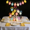 thumbnail image 2 of Aooww Easter Egg LED String Lights Featuring Egg Shaped Designs and Colorful Decorative Lights Perfects for Creating A Festive Atmospheres,New Year Home Essentials,Modern Home Décor for Living Room,B, 2 of 6