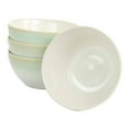thumbnail image 4 of Gibson 120393.12 12 Piece Martha Stewart Perry Street Piece Dinnerware Set, Green, 4 of 6