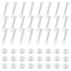 thumbnail image 3 of 24Pcs Plastic Pool Joint Pins & Rubber Seals for Intex Above Ground Round Frame Swimming Pool Parts, 3 of 5