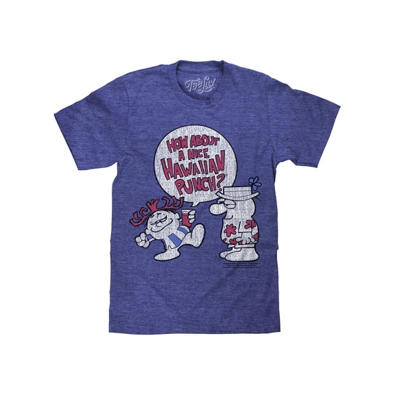 Tee Luv Retro How About A Nice Hawaiian Punch T-Shirt (Men's) (M)