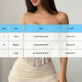 thumbnail image 3 of Womens Corset Tops, Floral Bustier Shapewear, Lace Waist Cincher Overbust Bustiers Push Up Bodysuit, 3 of 4