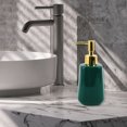 thumbnail image 6 of Unique Bargains 1 Pc Simple Cone Shape Soap Pump Dispenser for Bathroom Hotel 300ml Green, 6 of 6