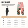 thumbnail image 4 of Lsque Colorful Cat With Flowers Print Women's Pajama Pants, Lounge Pant - Comfortable Home Wear,Elastic Waistband, Stylish Design-X-Large, 4 of 9