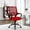 BGY-Red, variant on Bigleap Office Chair, Ergonomic Computer Chairs with Flip-up Arms,Black