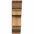 thumbnail image 2 of Ekena Millwork 6"W x 18"D x 22"H Westlake Traditional Rough Sawn Bracket, Western Red Cedar, 2 of 13