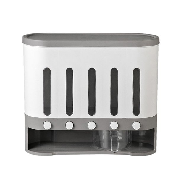 Cocina Contenedor de almacenamiento de Cereal Alimentos secos Caja Gloria Recipiente de almacenamiento de arroz