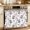 Dark Gray White, variant on Sunflower Bees Oven Skirt Curtain 27"Wx20"L,Waterproof Ruffled Stove Cover Skirt with 8 Ribbon Ties,Spring Summer Farmhouse Floral Watercolor Decorative Oven Door Curtain for Kitchen Dishwasher