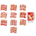 thumbnail image 3 of Pack of 6 Horse Pattern Red Envelopes Cultural Festival Supplies Birthday Wedding Celebration Paper Gift Holders, 3 of 9