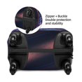 thumbnail image 4 of Lsque Book Glowing Mushrooms Printed Luggage Cover, Travel Luggage Protector,Scratch and Dirt Resistant, Fits 18-32 Inch Luggage - Large, 4 of 9