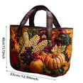 thumbnail image 4 of Women's Animal Floral Quilted Canvas Tote Bag Multi Size Large Capacity Reusable Shoulder Handbag For Work Shopping Travel, 4 of 7