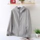 thumbnail image 1 of Women Men Sun Protection Jacket Ultralight Thin Long Sleeve Ice Silk Cardigan, 1 of 8