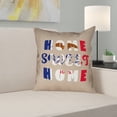thumbnail image 1 of Ebern Designs Fawcett Home Sweet Iowa Pillow, 1 of 1
