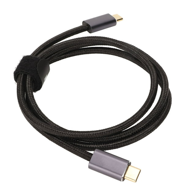 Fast Charging USB C Cable, 6.6ft Type C Charger Right Angle, Nylon Braided, Compatible with Galaxy S10 S9 Plus S21, Note 10 9 , Type C Charger, 2-Pack