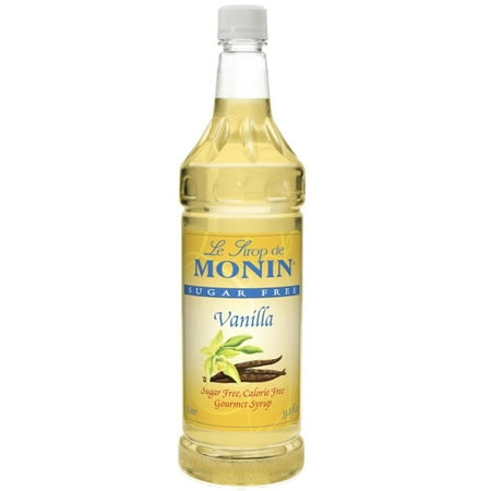 Monin Vanilla Syrup Sugar Free Pet