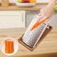 thumbnail image 5 of Xihbxyly Ofertas de Hoy Rallador de Acero Inoxidable Base Madera, Rallador de Queso En Bloque, Rallador de Limón, Herramienta de Cocina para Virutas de Queso, Herramienta Portátil para Hacer Pizza En, 5 of 6