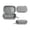 Gray #010, variant on Double Glasses Case Hard Shell Glasses Storage Box Eyewear Holder Travel Sunglasses Organizer with Adjustable Slot