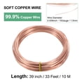 thumbnail image 3 of 99% Alambre de Cobre Suave, 15 Gauge 16FT Alambre de Cobre Puro para Manualidades DIY [1.5mm, 10M], 3 of 7