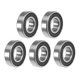 thumbnail image 5 of Uxcell 10x19x5mm 6800-2RS Rodamientos de bolas sellados dobles ABEC3 Paquete de 5, 5 of 5