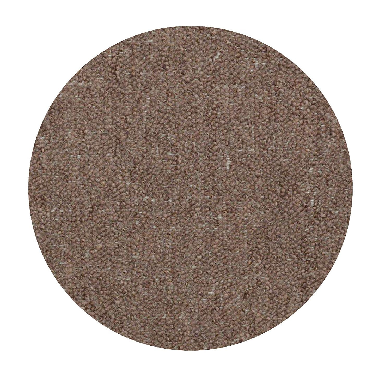 Starwars Collection Solid Color Indoor Outdoor Area Rugs Brown - 6' Round