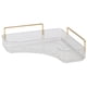 thumbnail image 1 of Estantes de Baño Bsvklp Metal Impermeables Una Sola Capa Blanca, 1 of 6