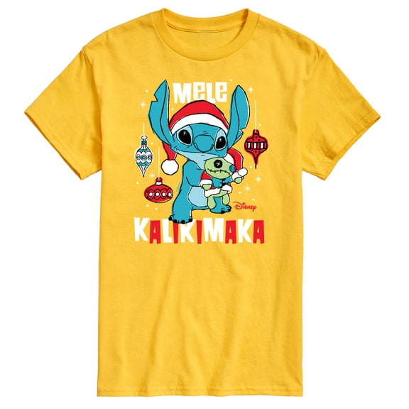 Lilo & Stitch - Mele Kalikimaka - Men's Short Sleeve Graphic T-Shirt