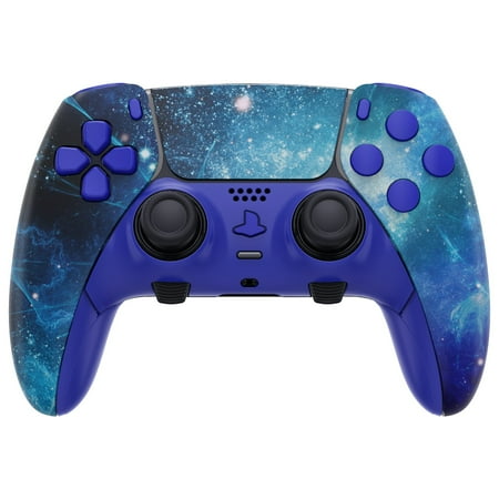 Blue Nebula MODDEDZONE EDGE Controller for PS5 with Exclusive and Unique Designs